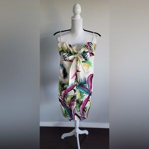Tropical mini dress